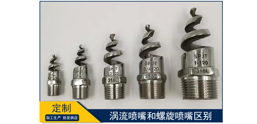 渦流噴嘴和螺旋噴嘴區別