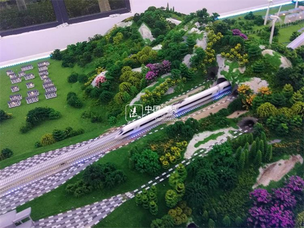 福廈鐵路工程模型